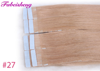 100% unverarbeitetes rohes gewelltes Band in Haar-Erweiterungs-Doppeltes genähtem Einschlagfaden