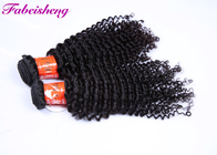 Jungfrau-rohes indisches gelocktes Haar, 100% natürliches indisches Haar-rohes unverarbeitetes Haar-Spinnen